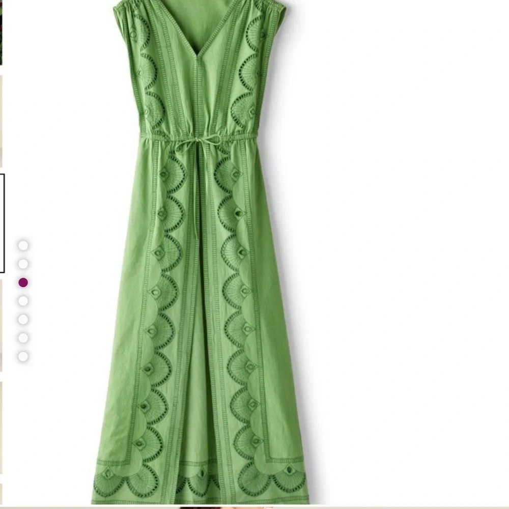 NWT! Soft Surroundings - Ellison Linen Blend Maxi Dress - XL - Picture 3 of 8